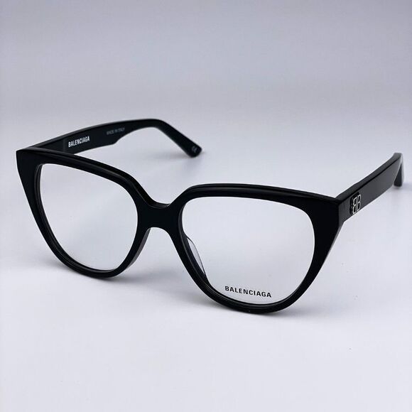 SALE! NEW Balenciaga Everyday BB0129O 001  Black Butterfly Women Eyeglasses main image 4